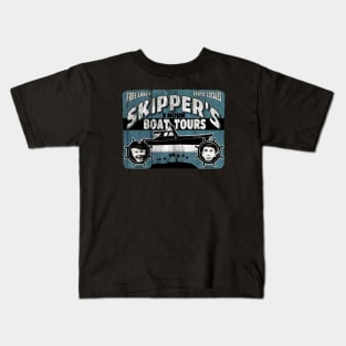 Skipper's Boat Tours Kids T-Shirt